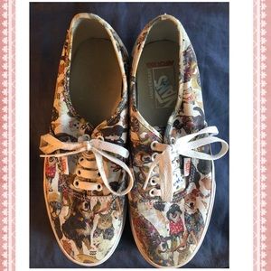 Vans ASPCA 150 50th Anniversary sneakers. Size 7 men 8.5 women. Dogs Cats